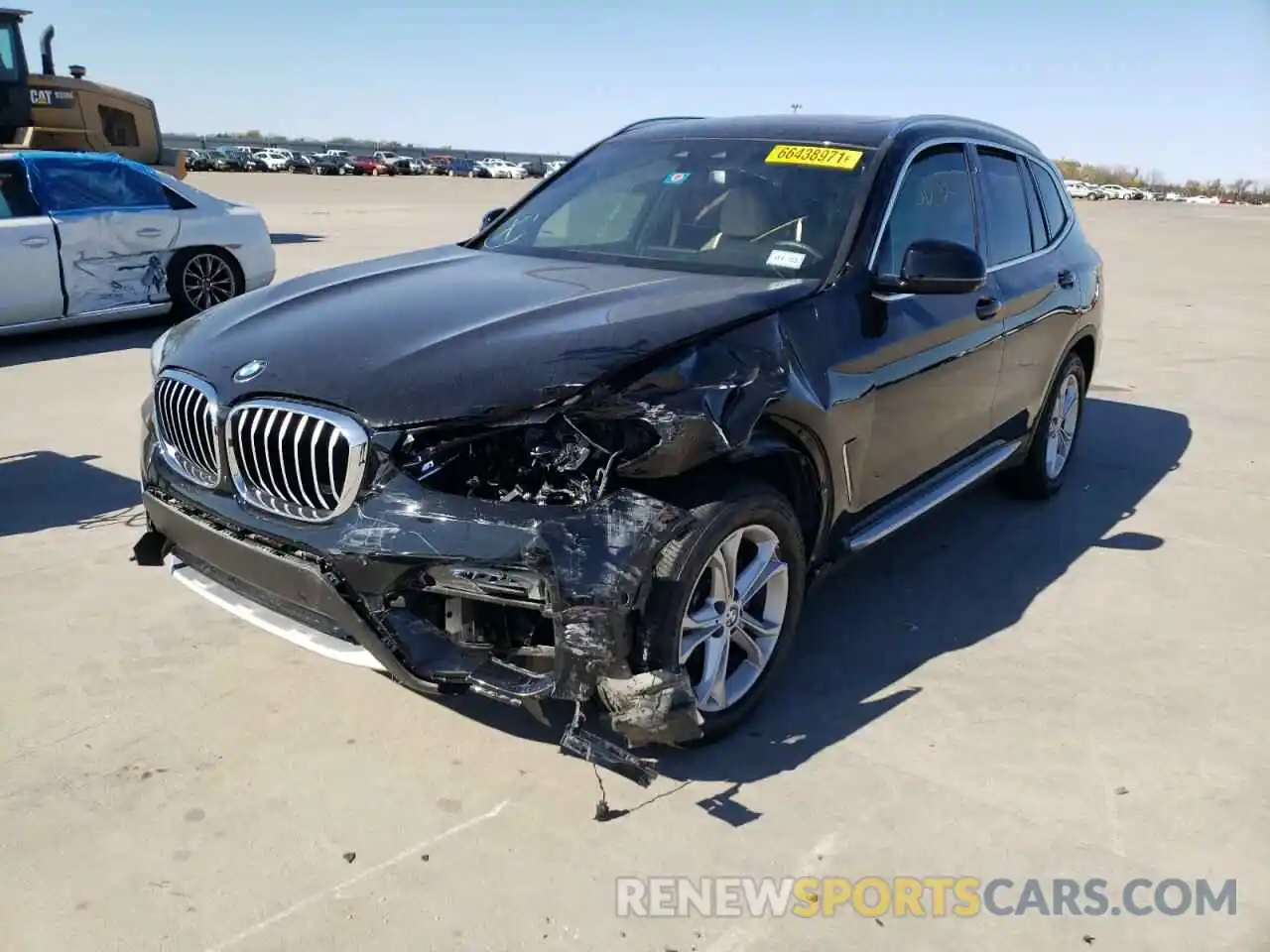 2 Photograph of a damaged car 5UXTY3C09M9F50528 BMW X3 2021