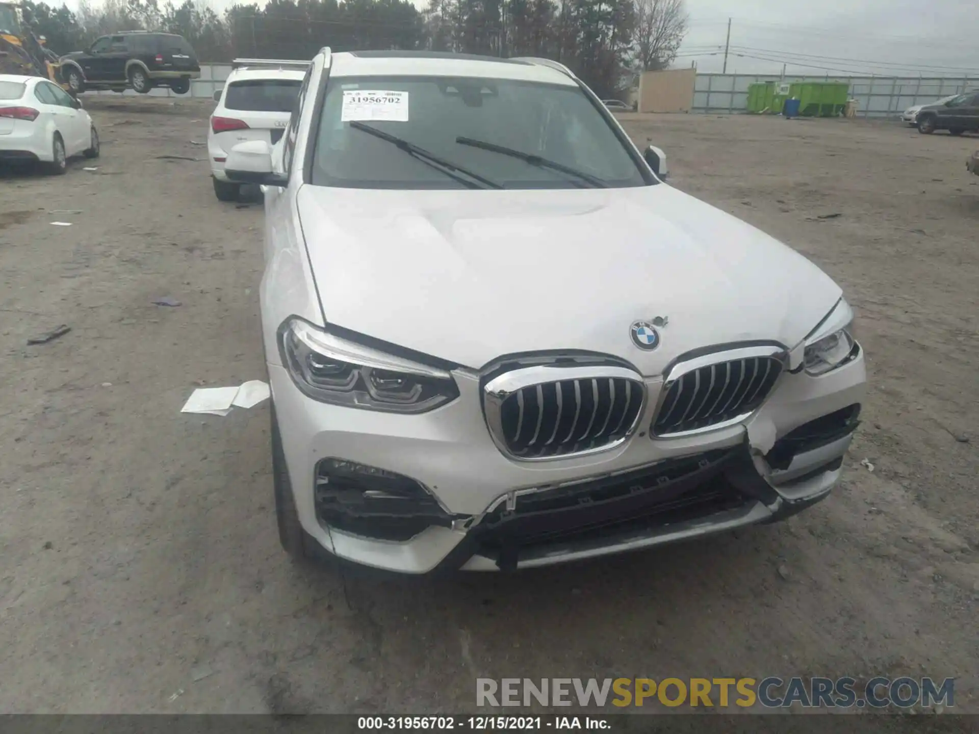 6 Photograph of a damaged car 5UXTY3C09M9H24999 BMW X3 2021