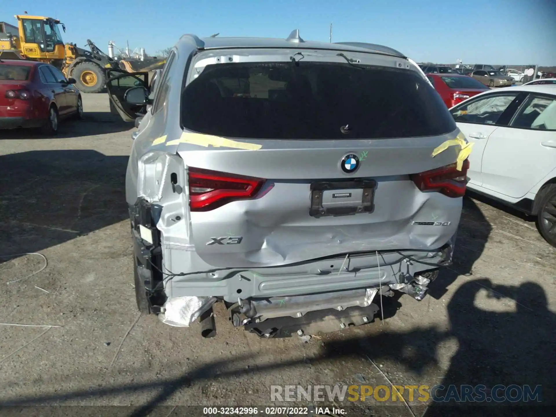 6 Photograph of a damaged car 5UXTY3C09M9H50549 BMW X3 2021