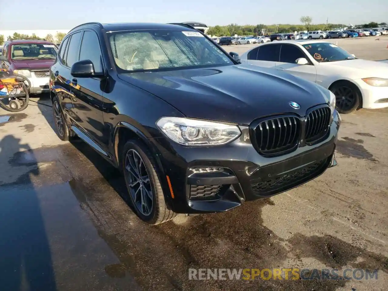 1 Фотография поврежденного автомобиля 5UXTY3C09M9H54777 BMW X3 2021