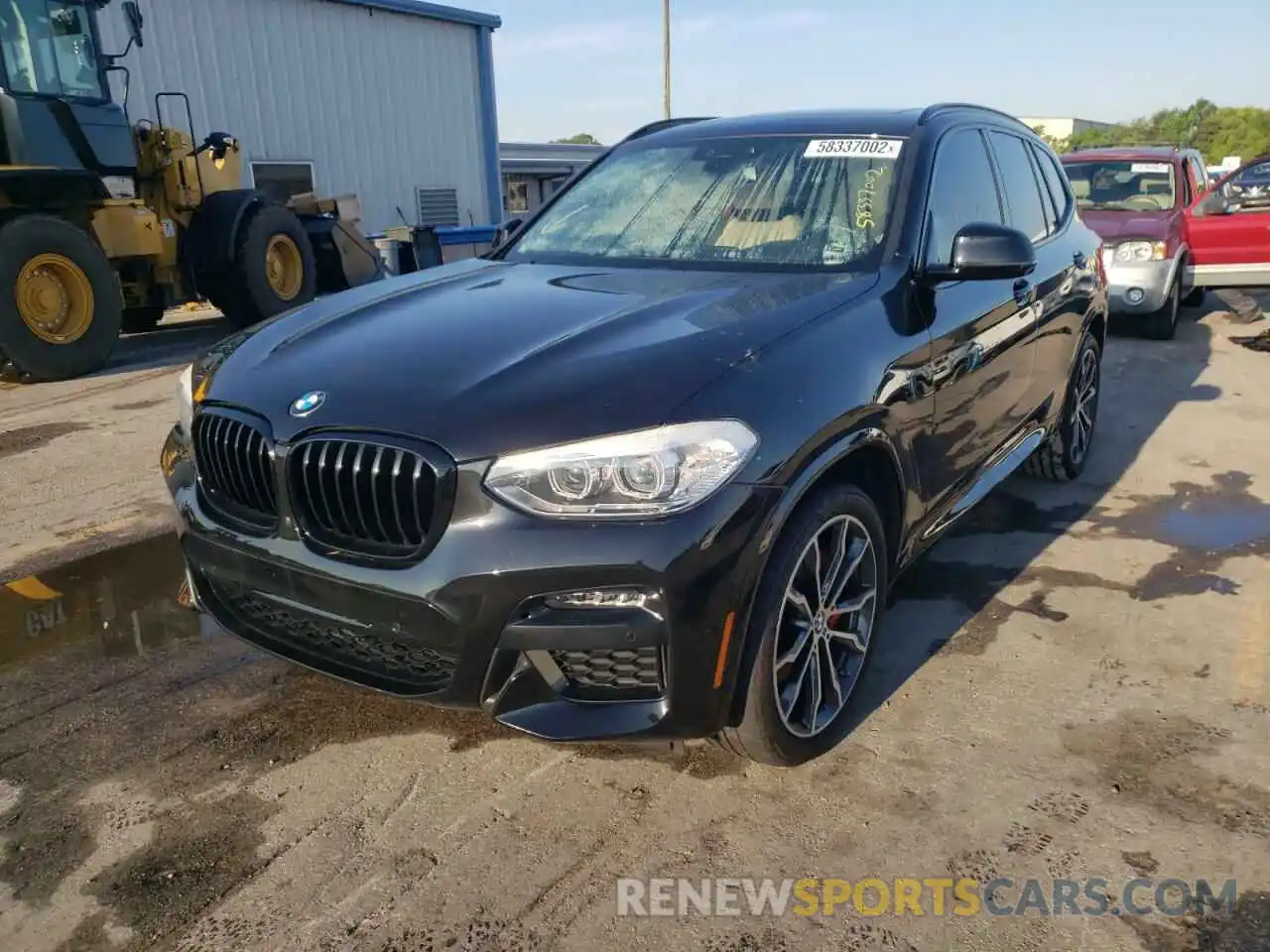 2 Фотография поврежденного автомобиля 5UXTY3C09M9H54777 BMW X3 2021