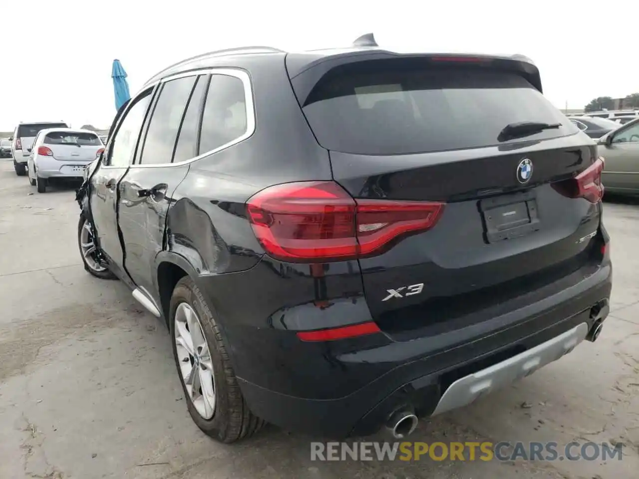 3 Фотография поврежденного автомобиля 5UXTY3C09M9H99122 BMW X3 2021