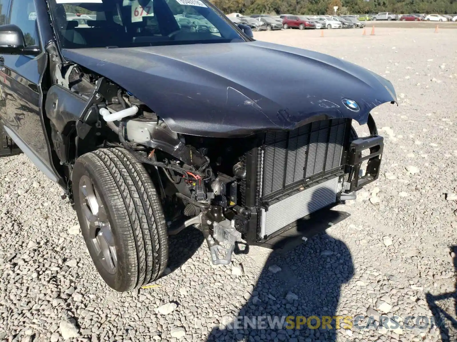 9 Photograph of a damaged car 5UXTY3C0XM9E20452 BMW X3 2021