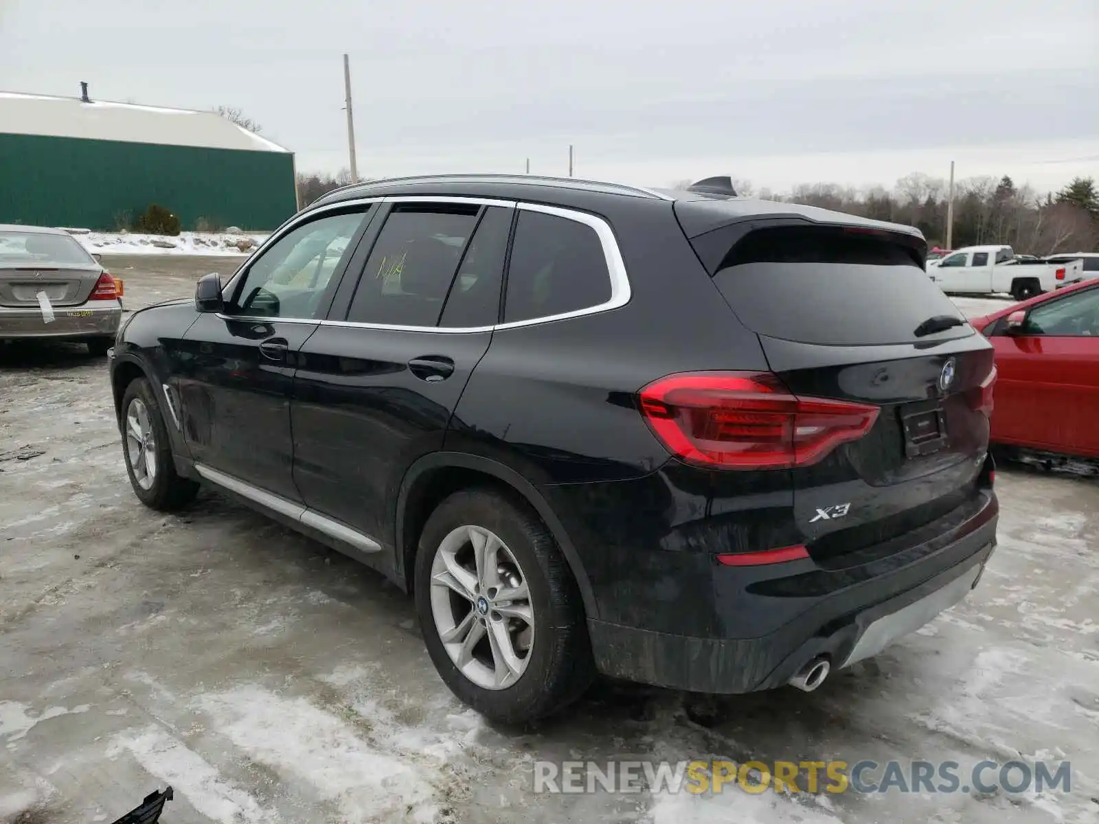 3 Photograph of a damaged car 5UXTY5C00M9F04453 BMW X3 2021