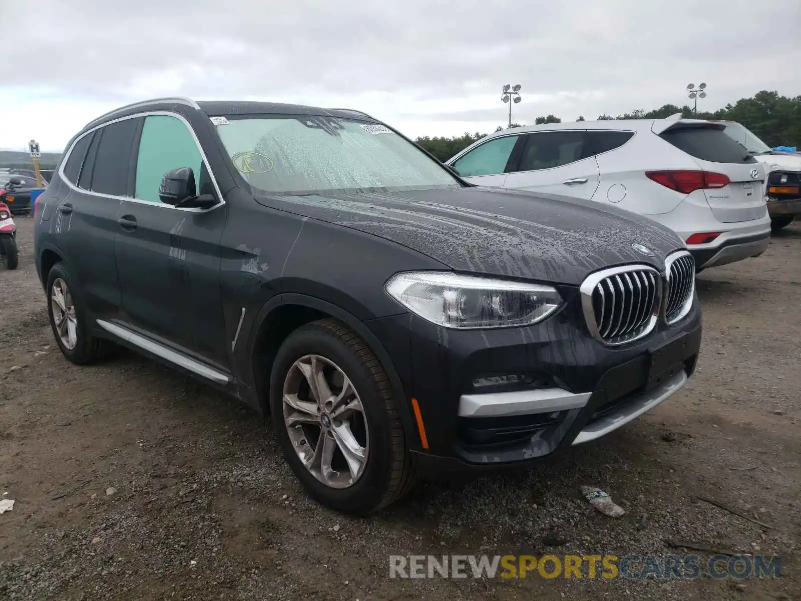 1 Photograph of a damaged car 5UXTY5C00M9F50641 BMW X3 2021