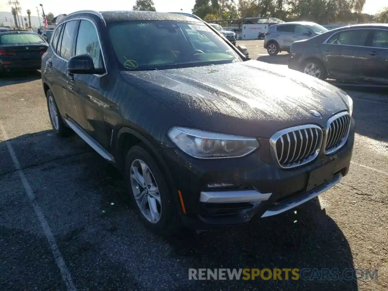 1 Photograph of a damaged car 5UXTY5C00M9H28547 BMW X3 2021