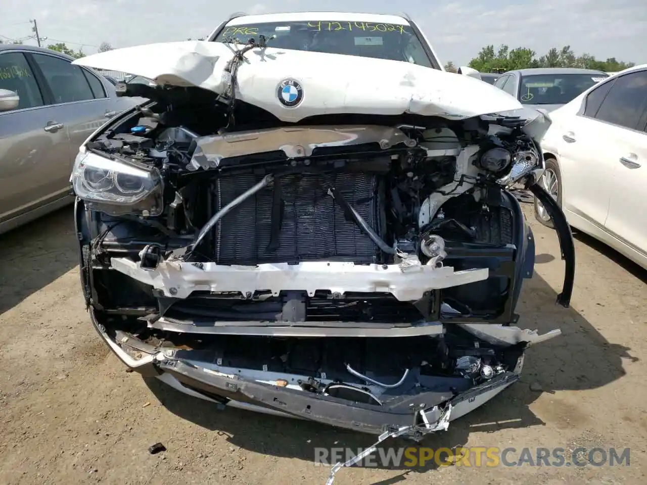 9 Photograph of a damaged car 5UXTY5C00M9H55862 BMW X3 2021