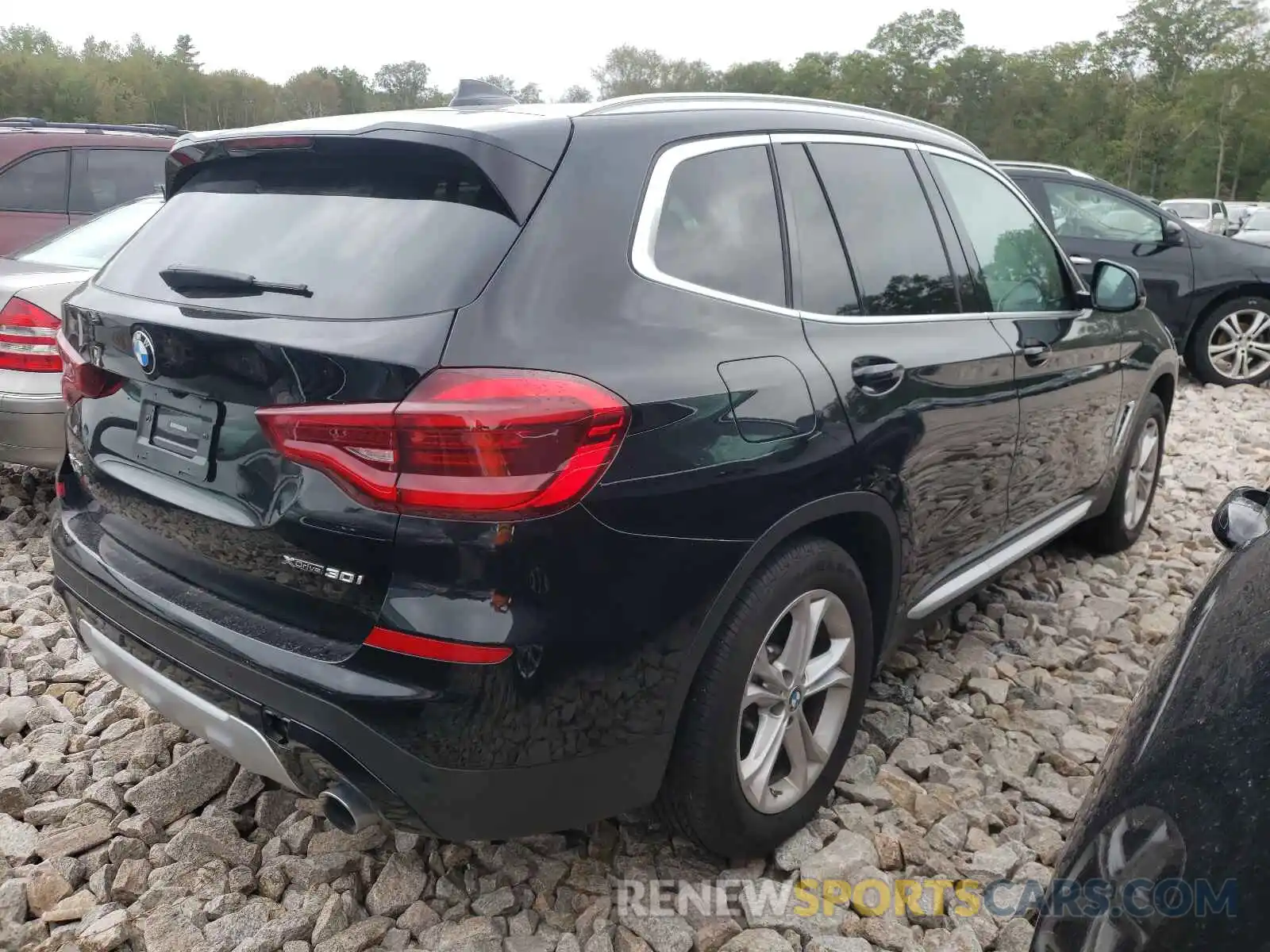 4 Фотография поврежденного автомобиля 5UXTY5C01M9E70801 BMW X3 2021