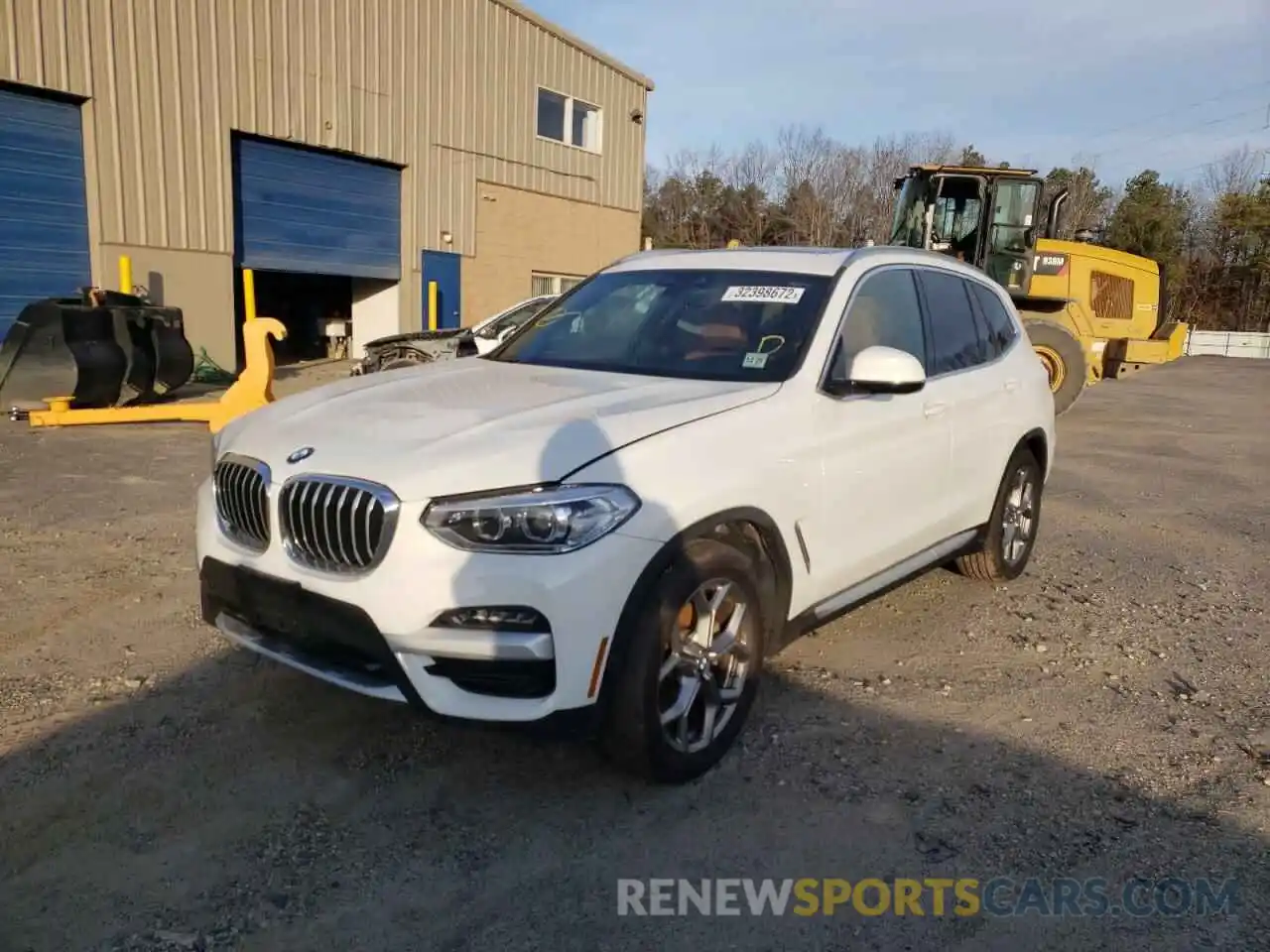 2 Фотография поврежденного автомобиля 5UXTY5C01M9E93088 BMW X3 2021