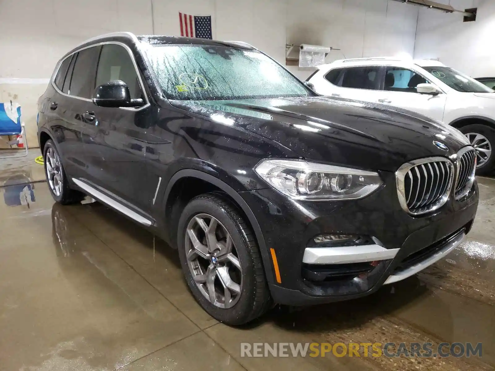 1 Photograph of a damaged car 5UXTY5C01M9E99635 BMW X3 2021