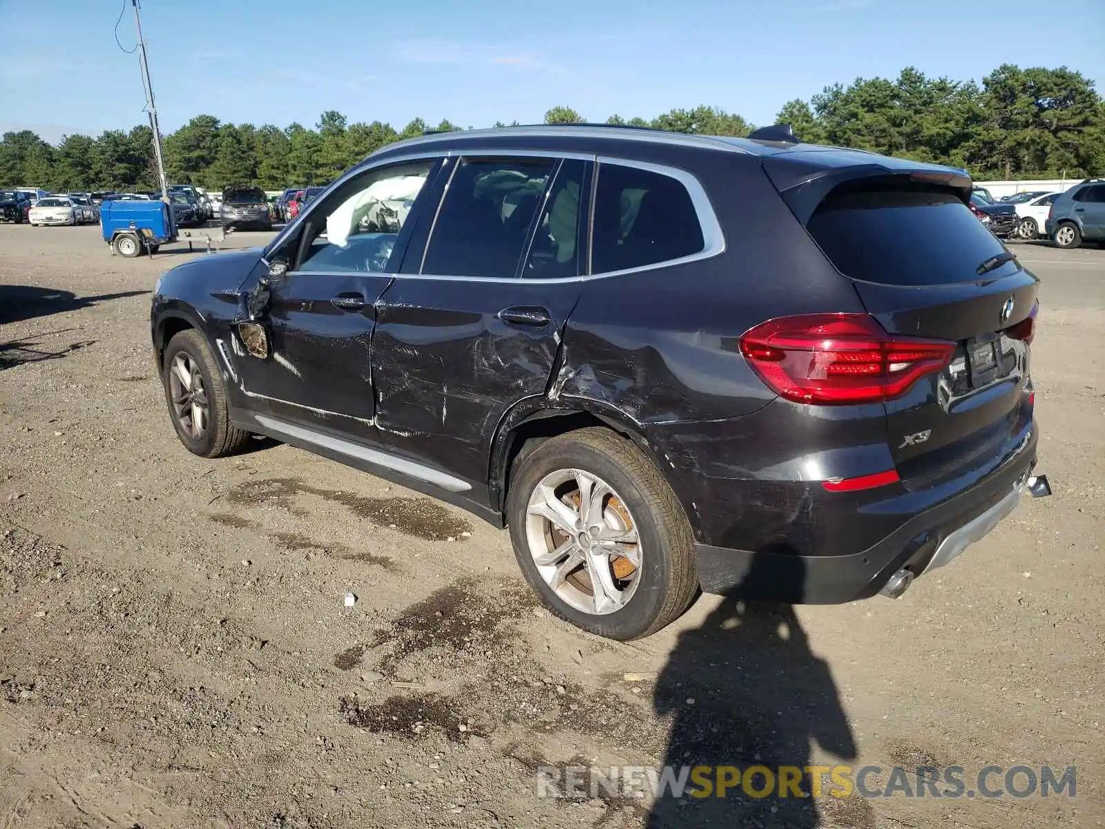 3 Photograph of a damaged car 5UXTY5C01M9F05630 BMW X3 2021