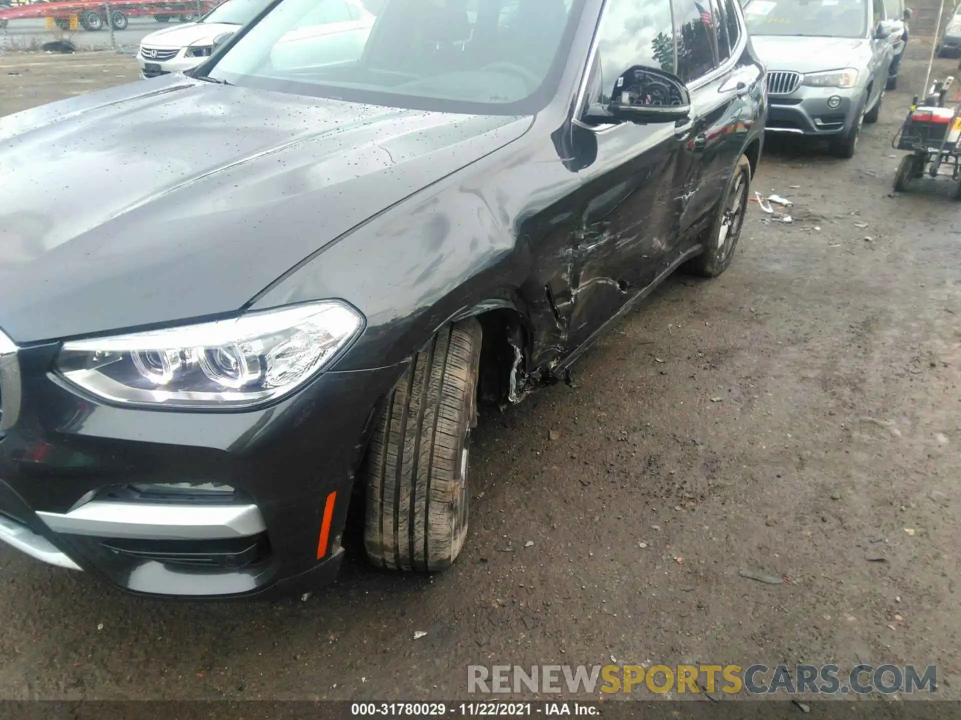 6 Photograph of a damaged car 5UXTY5C01M9F50194 BMW X3 2021