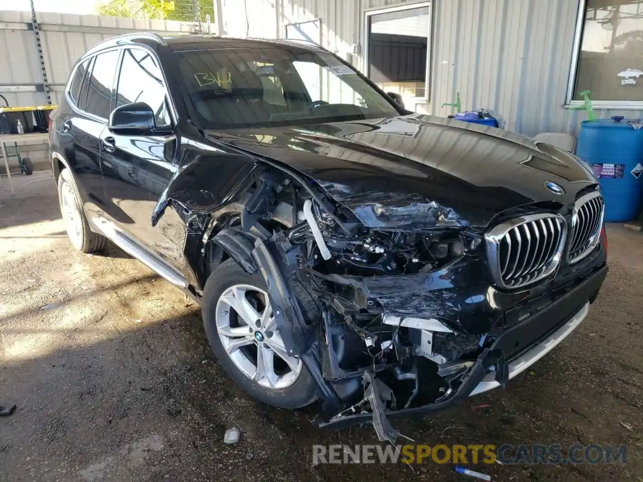 9 Photograph of a damaged car 5UXTY5C01M9H99188 BMW X3 2021