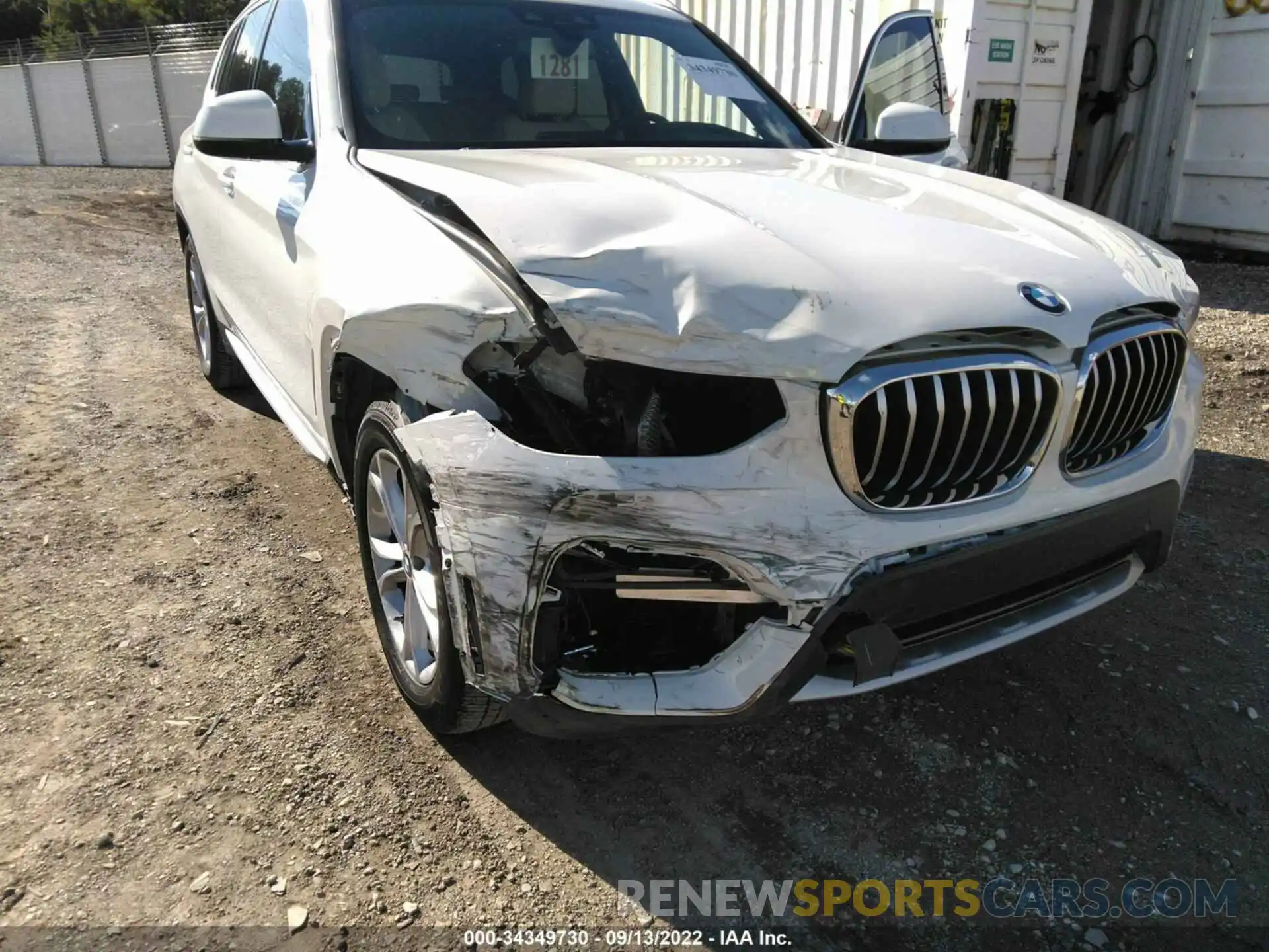 6 Photograph of a damaged car 5UXTY5C02M9E07321 BMW X3 2021