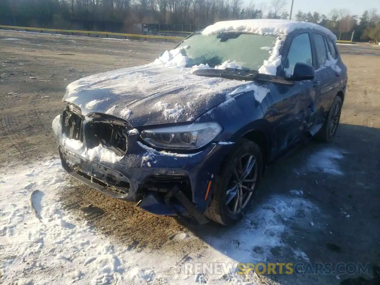 9 Photograph of a damaged car 5UXTY5C02M9E27987 BMW X3 2021