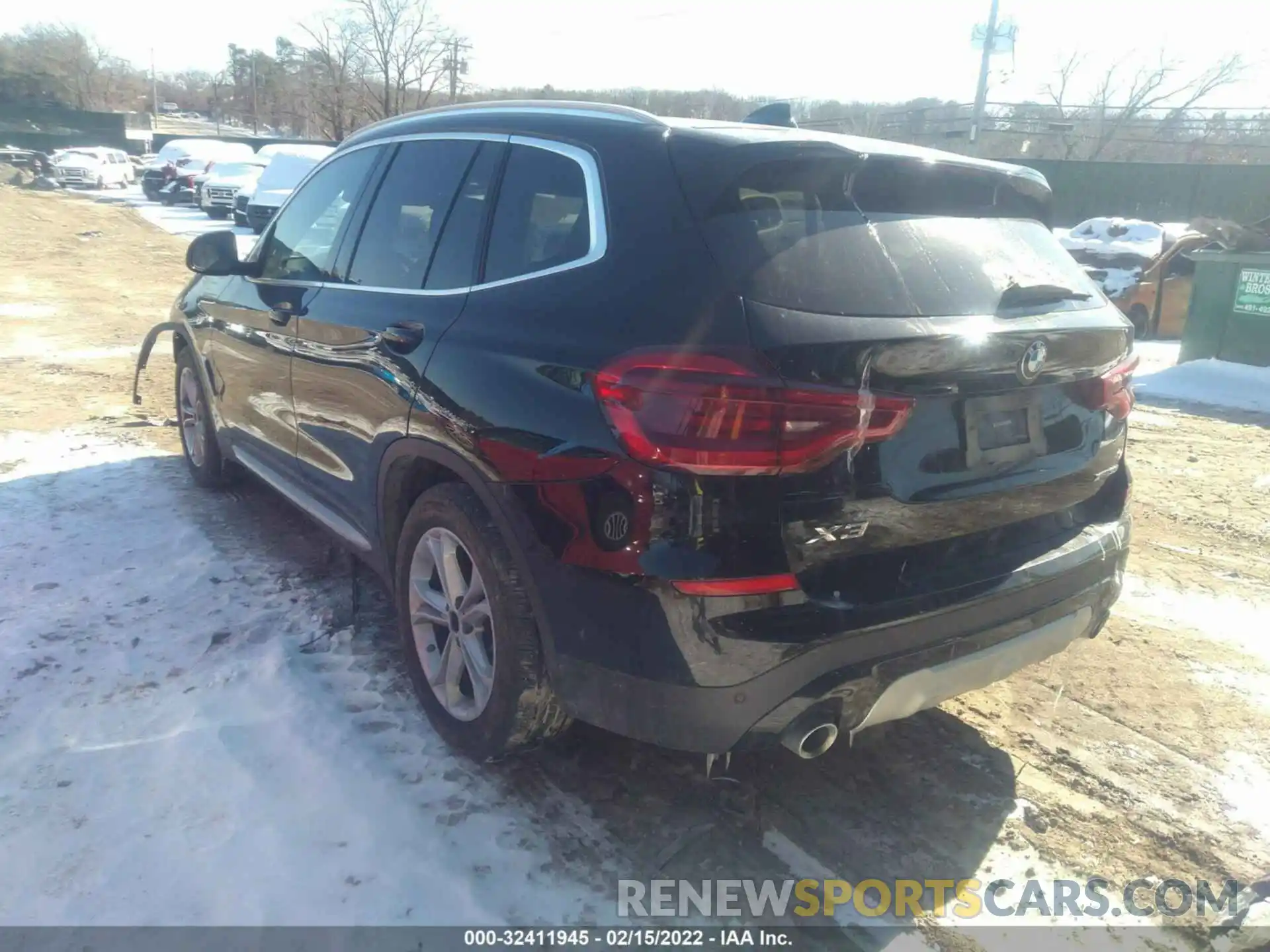 3 Photograph of a damaged car 5UXTY5C02M9E33269 BMW X3 2021