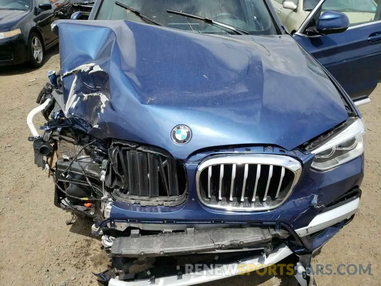 7 Photograph of a damaged car 5UXTY5C02M9E34177 BMW X3 2021