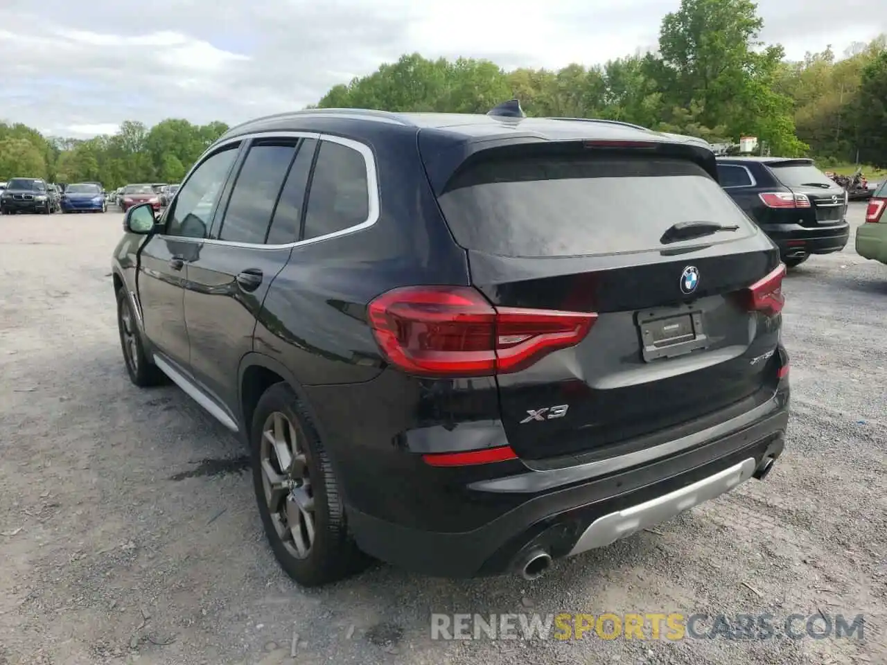 3 Photograph of a damaged car 5UXTY5C02M9E56549 BMW X3 2021