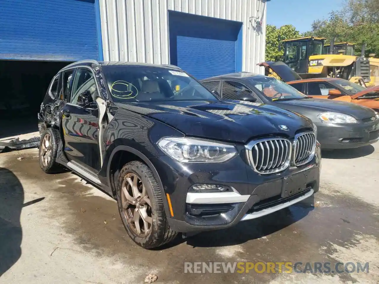 1 Фотография поврежденного автомобиля 5UXTY5C02M9F16314 BMW X3 2021