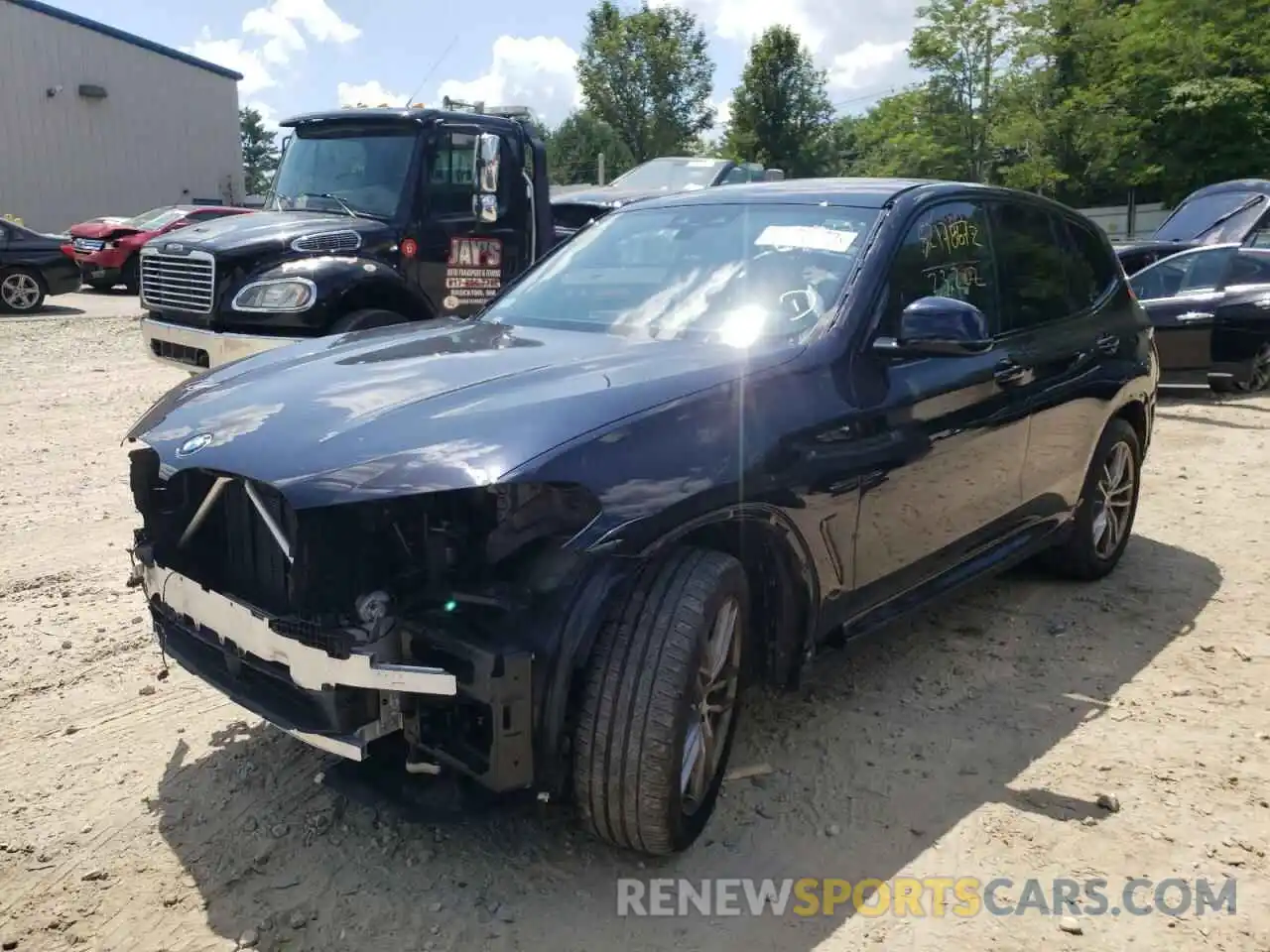 2 Photograph of a damaged car 5UXTY5C02M9F41441 BMW X3 2021