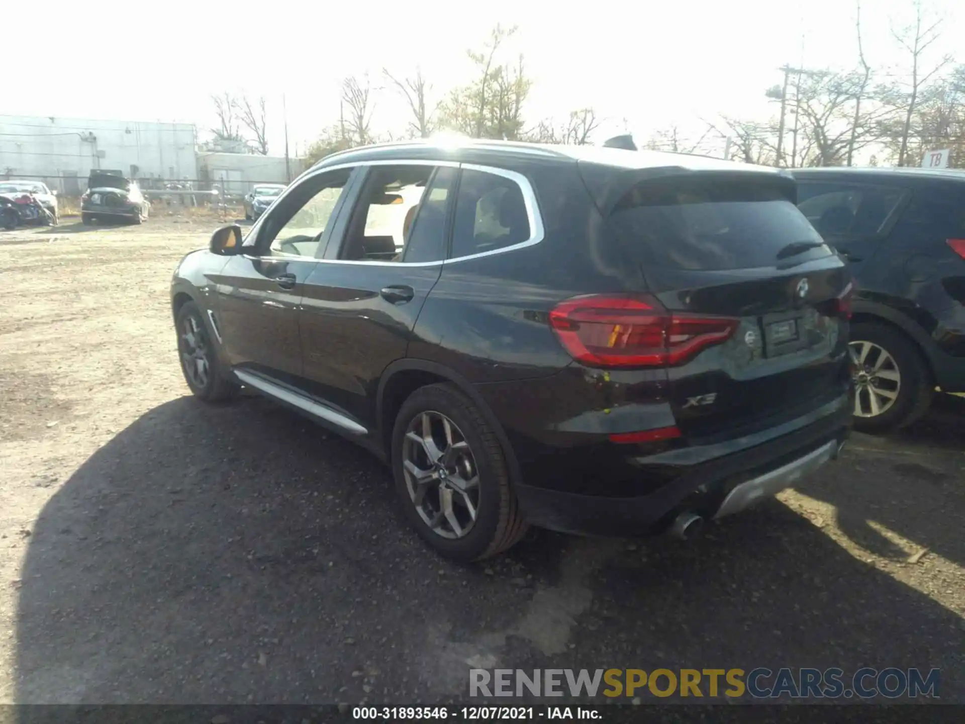 3 Photograph of a damaged car 5UXTY5C02M9G39773 BMW X3 2021