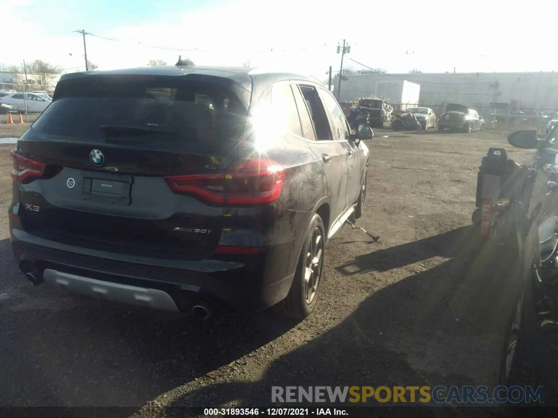 4 Фотография поврежденного автомобиля 5UXTY5C02M9G39773 BMW X3 2021