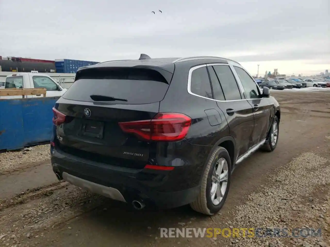 4 Фотография поврежденного автомобиля 5UXTY5C02M9H75806 BMW X3 2021