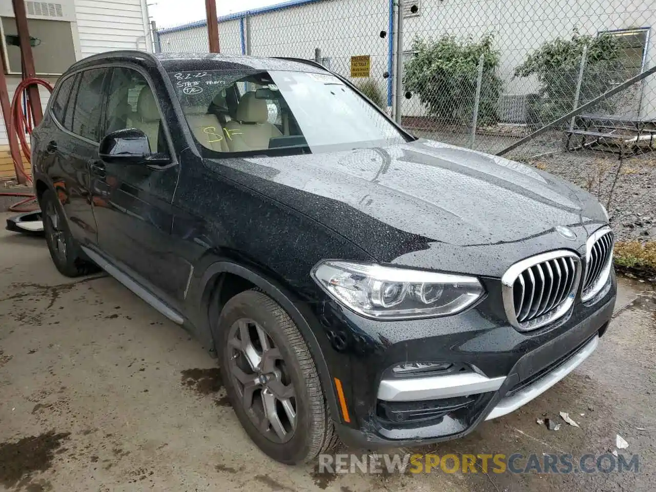 1 Photograph of a damaged car 5UXTY5C02M9H89804 BMW X3 2021