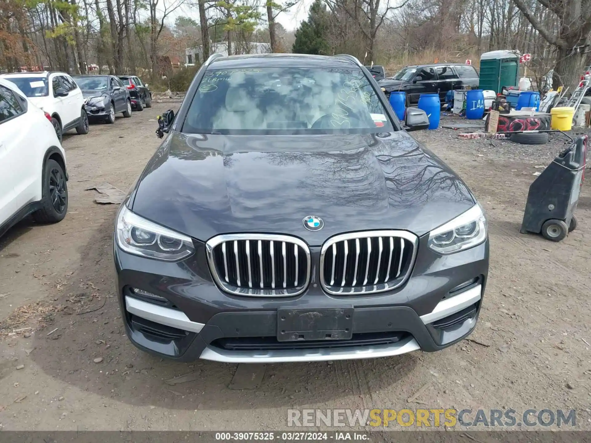 12 Фотография поврежденного автомобиля 5UXTY5C03M9D96961 BMW X3 2021