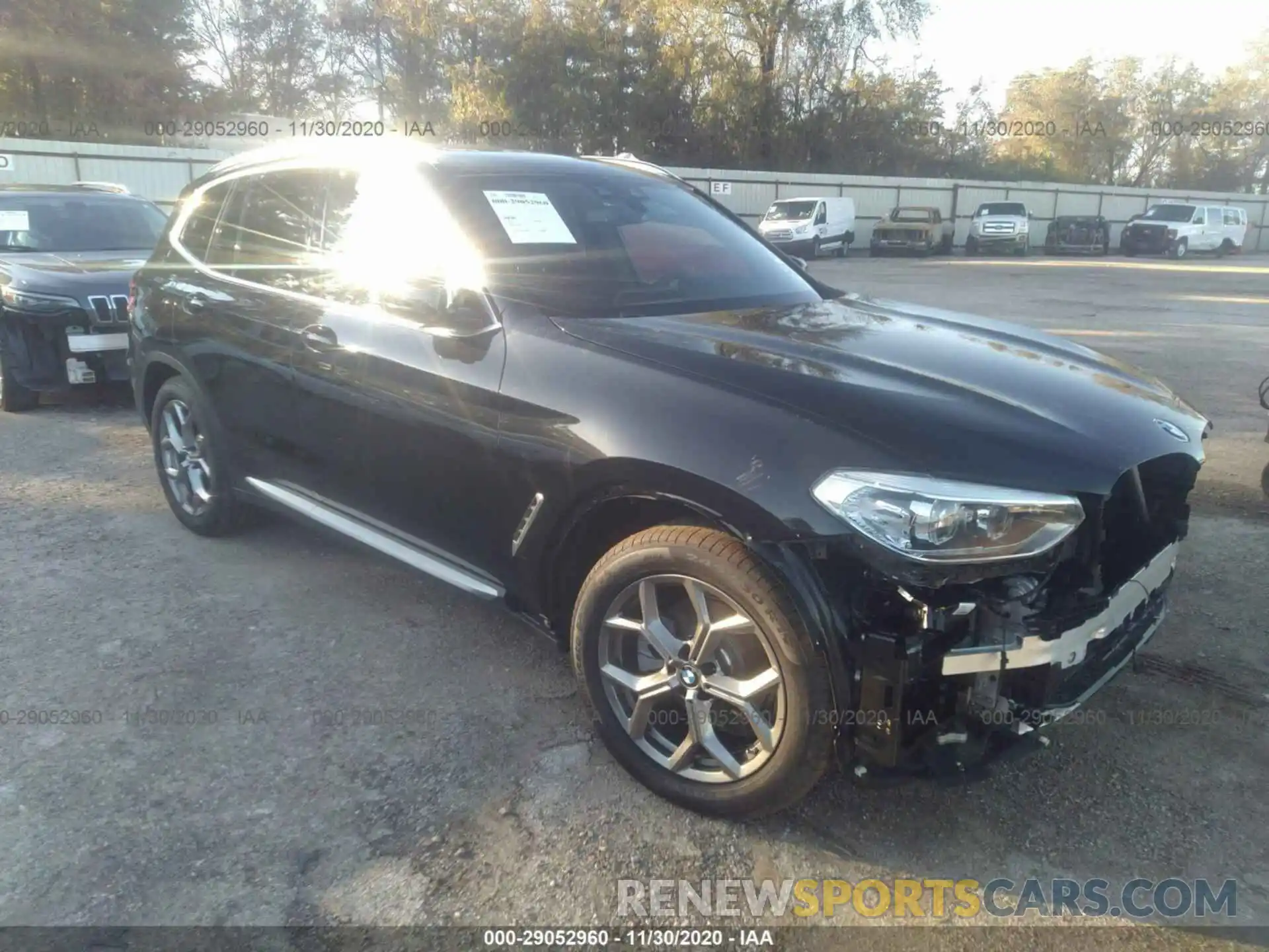 1 Photograph of a damaged car 5UXTY5C03M9E37346 BMW X3 2021