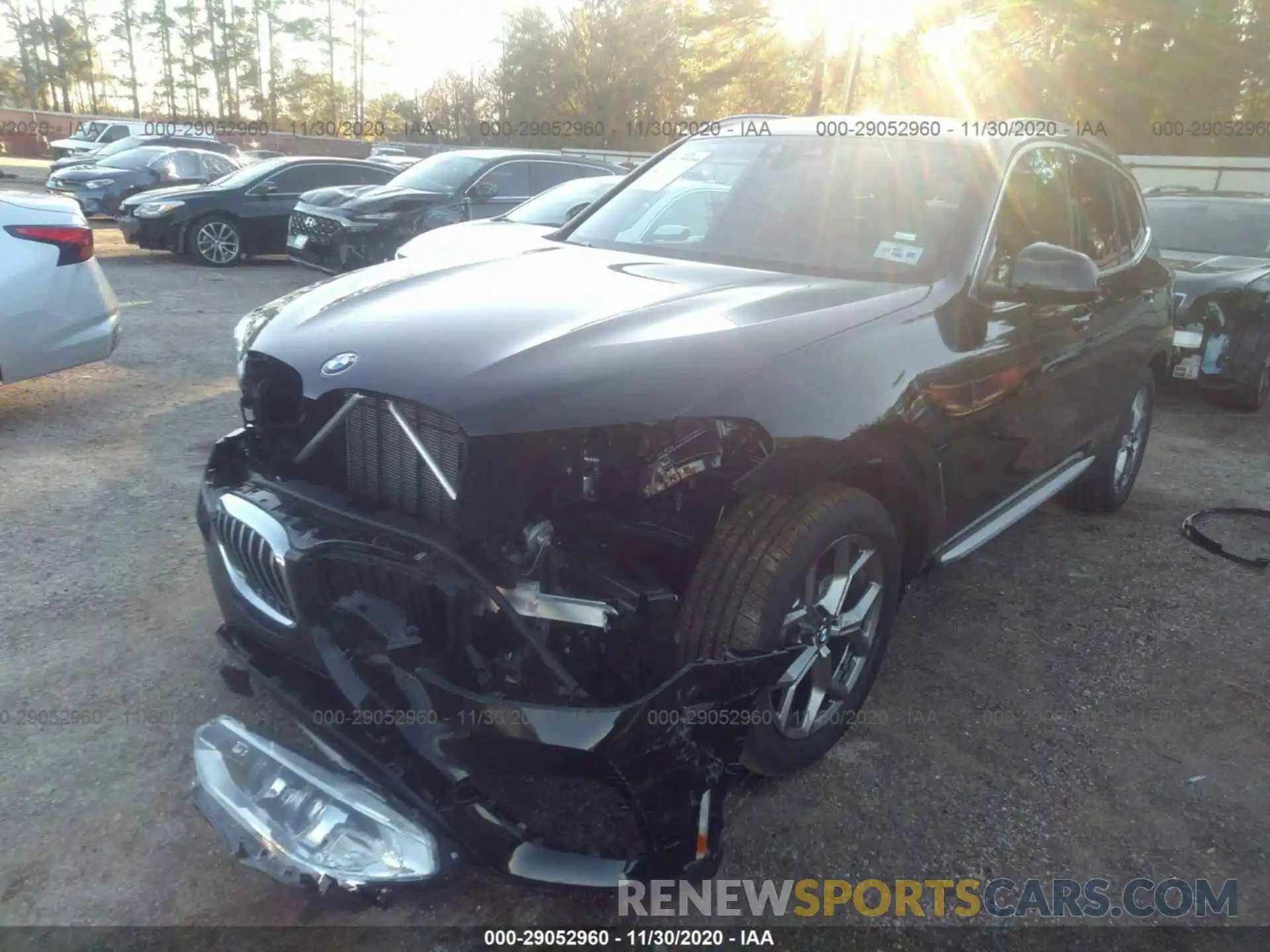 12 Photograph of a damaged car 5UXTY5C03M9E37346 BMW X3 2021