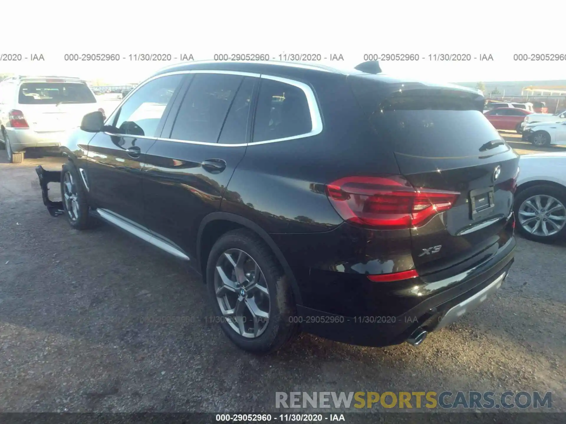 3 Photograph of a damaged car 5UXTY5C03M9E37346 BMW X3 2021