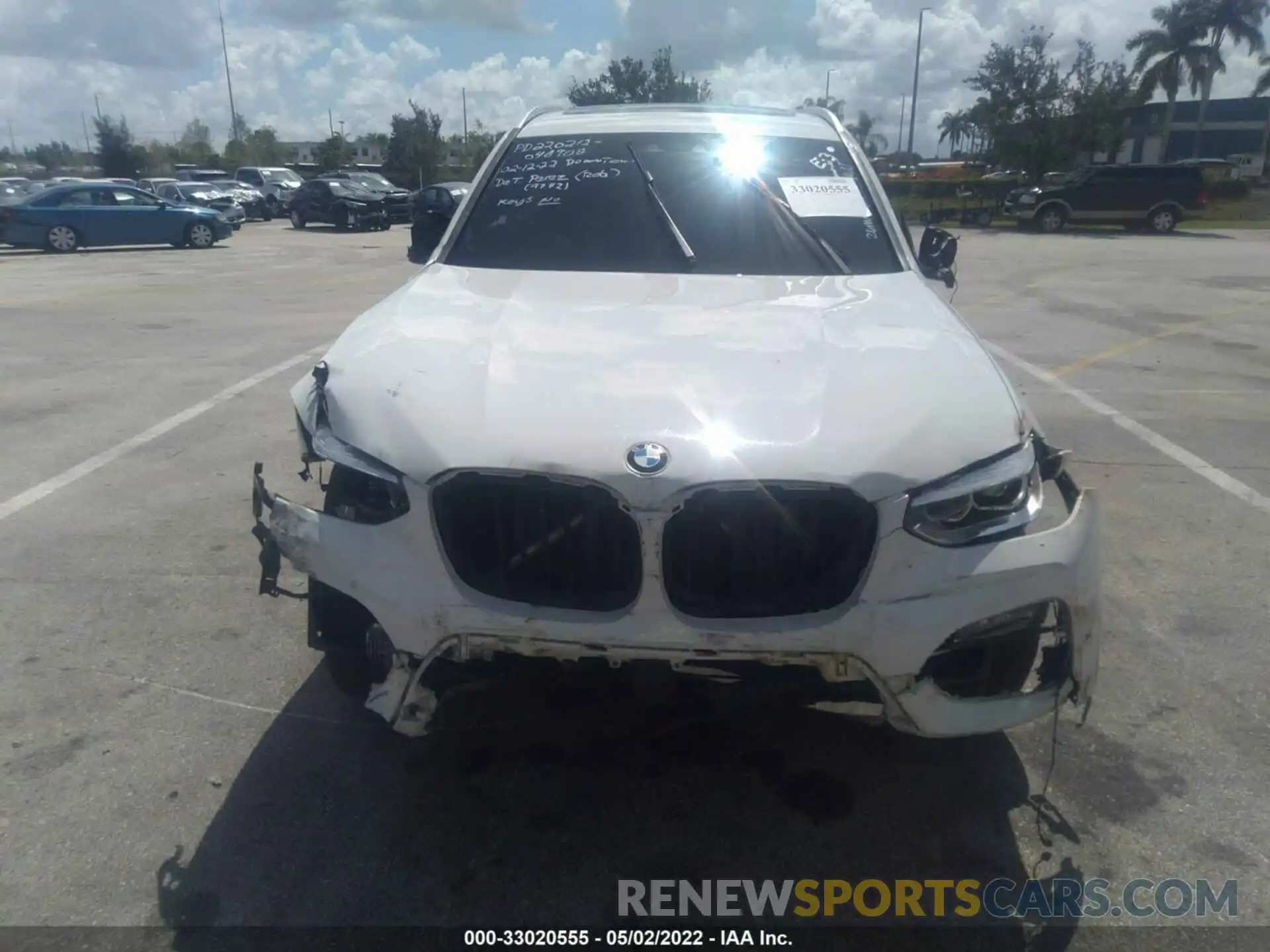 6 Photograph of a damaged car 5UXTY5C03M9E37458 BMW X3 2021