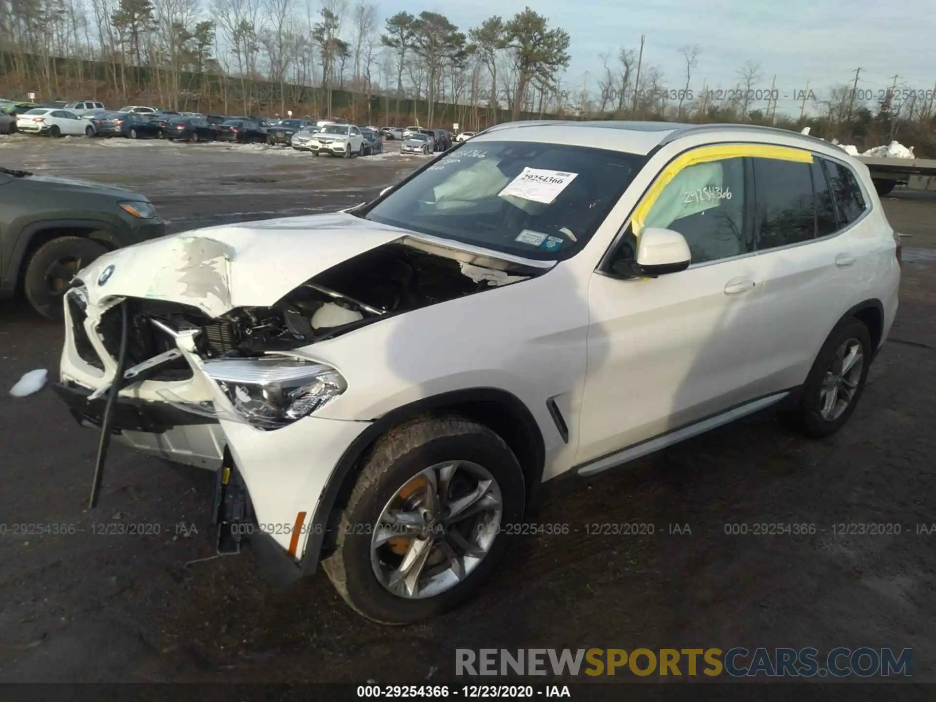 2 Photograph of a damaged car 5UXTY5C03M9E58407 BMW X3 2021