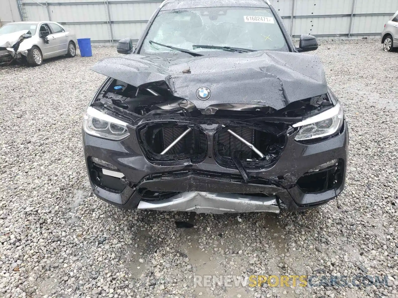 9 Photograph of a damaged car 5UXTY5C03M9E90662 BMW X3 2021