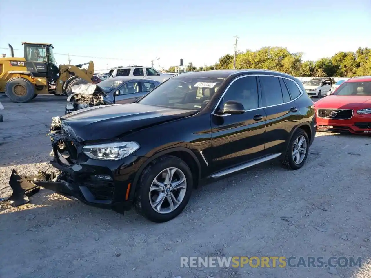 2 Photograph of a damaged car 5UXTY5C03M9G45923 BMW X3 2021