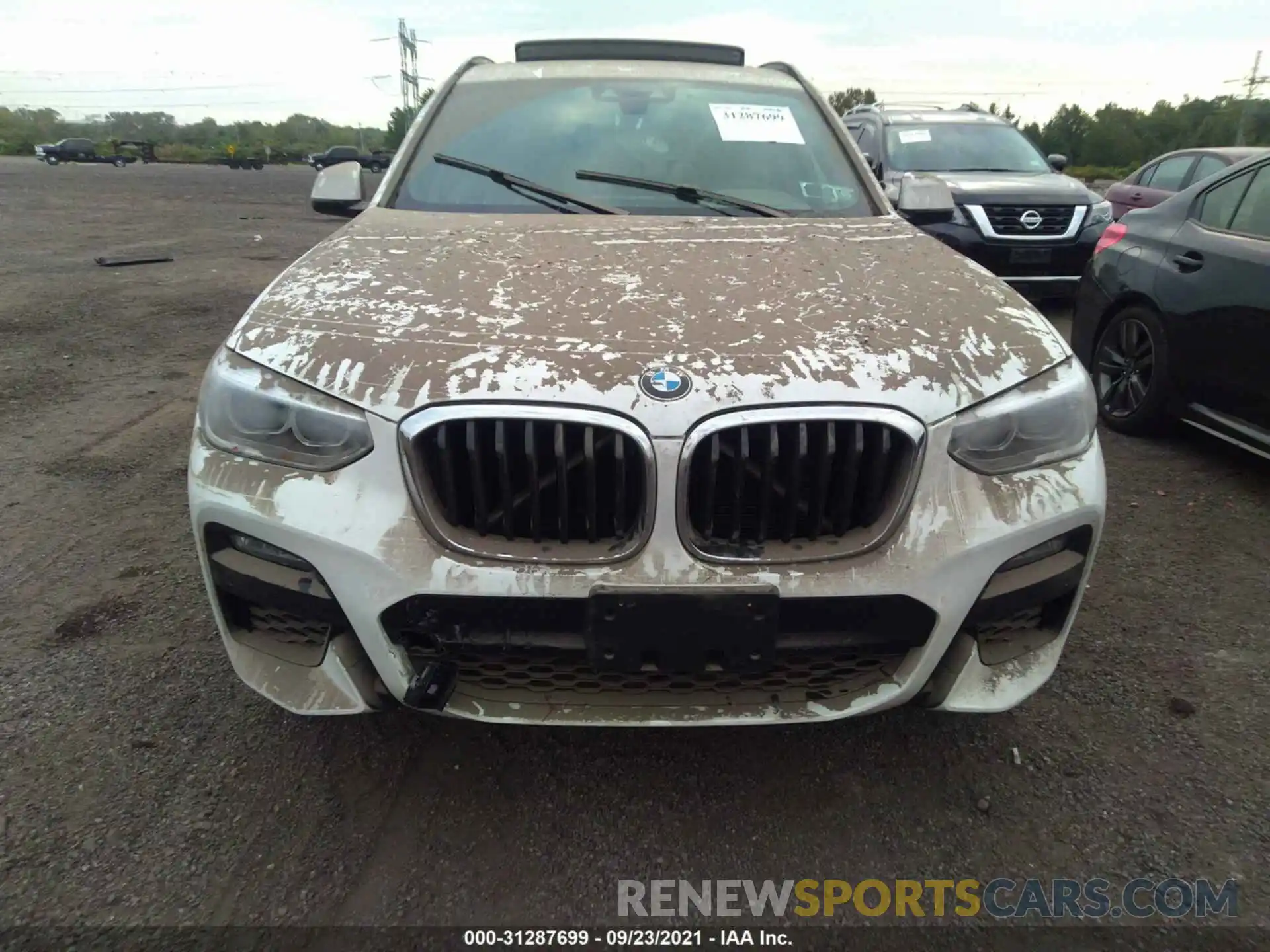 6 Фотография поврежденного автомобиля 5UXTY5C03M9G95768 BMW X3 2021