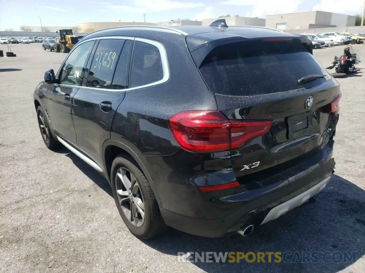 3 Photograph of a damaged car 5UXTY5C03M9H29031 BMW X3 2021