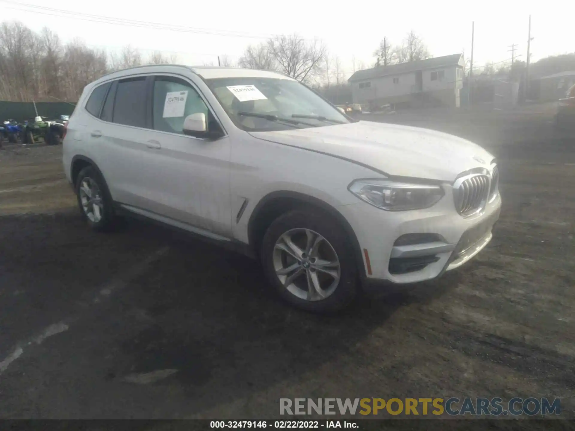 1 Фотография поврежденного автомобиля 5UXTY5C04M9D71454 BMW X3 2021