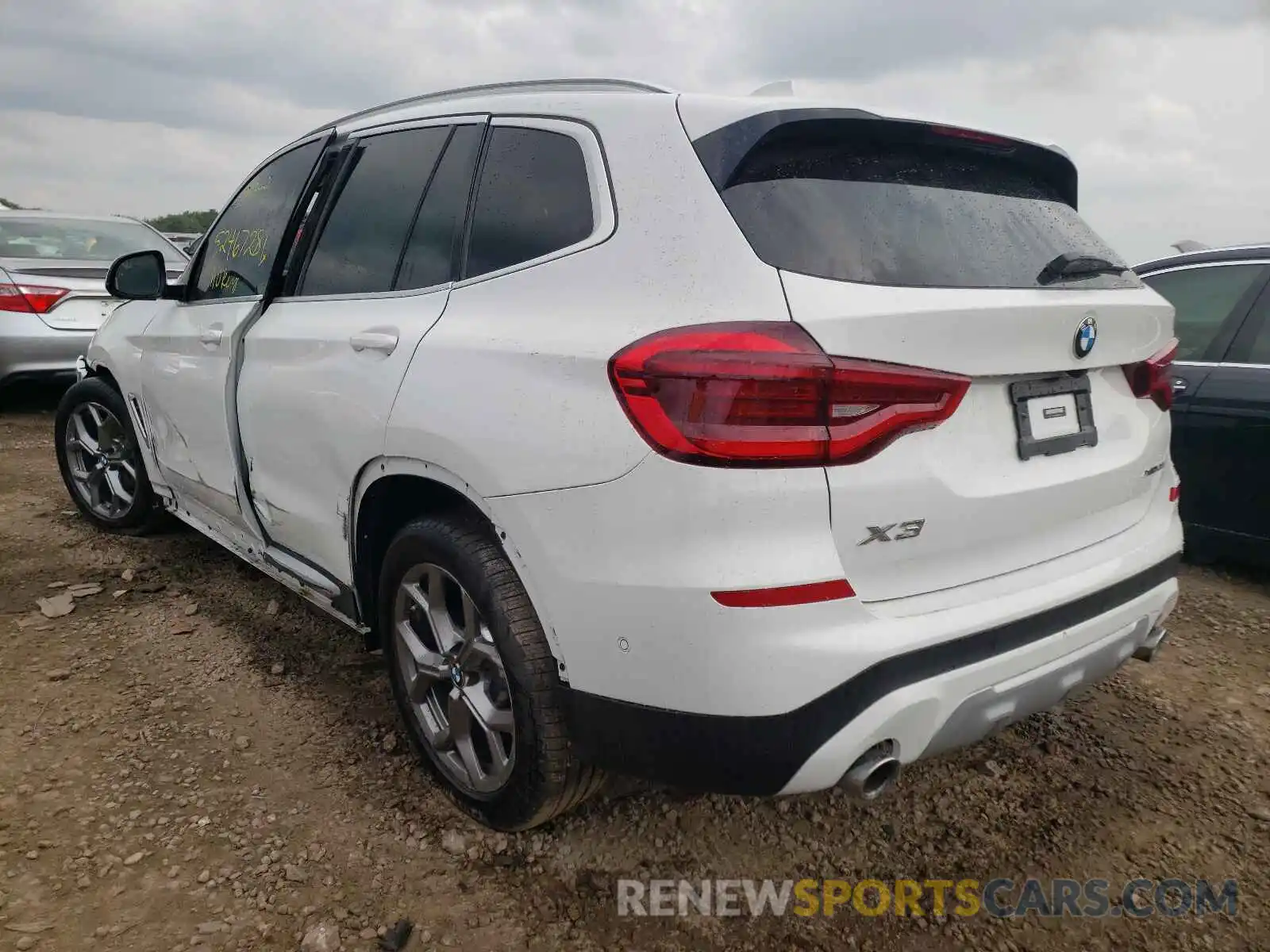 3 Фотография поврежденного автомобиля 5UXTY5C04M9D90599 BMW X3 2021