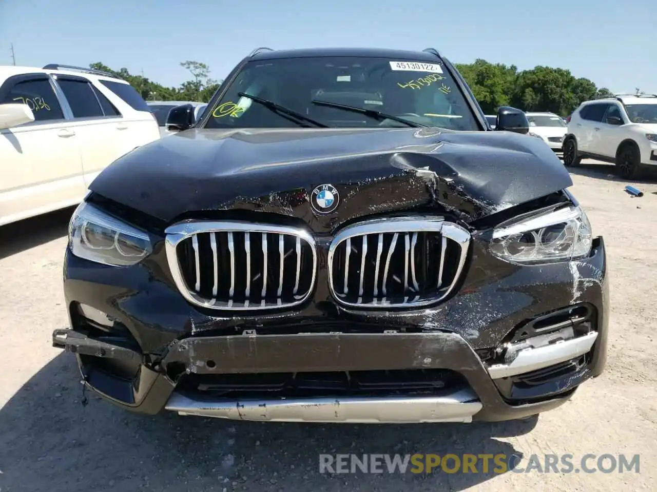 8 Photograph of a damaged car 5UXTY5C04M9D96791 BMW X3 2021