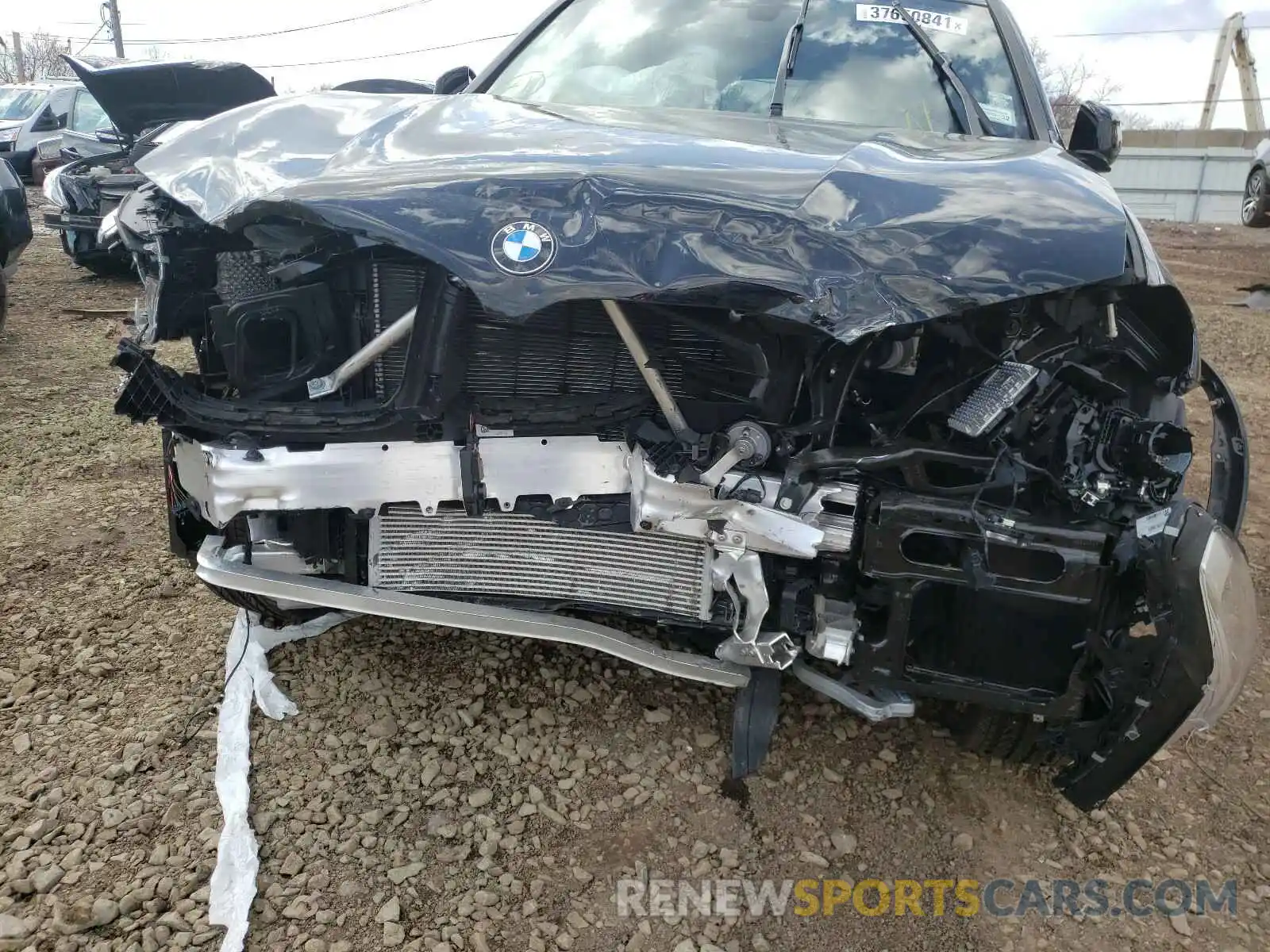 9 Фотография поврежденного автомобиля 5UXTY5C04M9E58898 BMW X3 2021