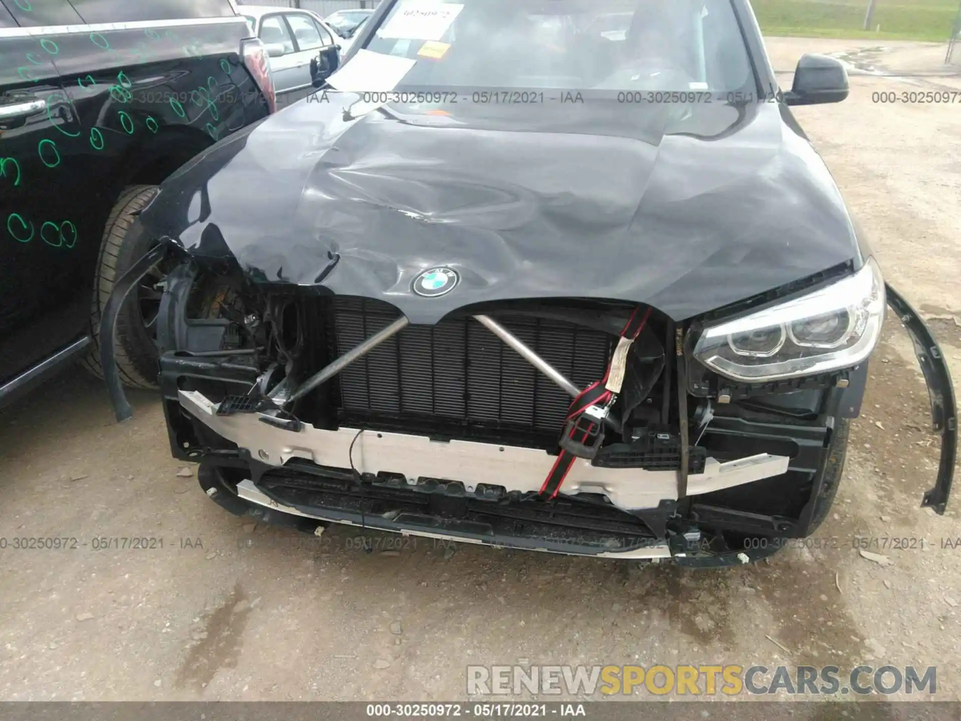 6 Photograph of a damaged car 5UXTY5C04M9F16363 BMW X3 2021