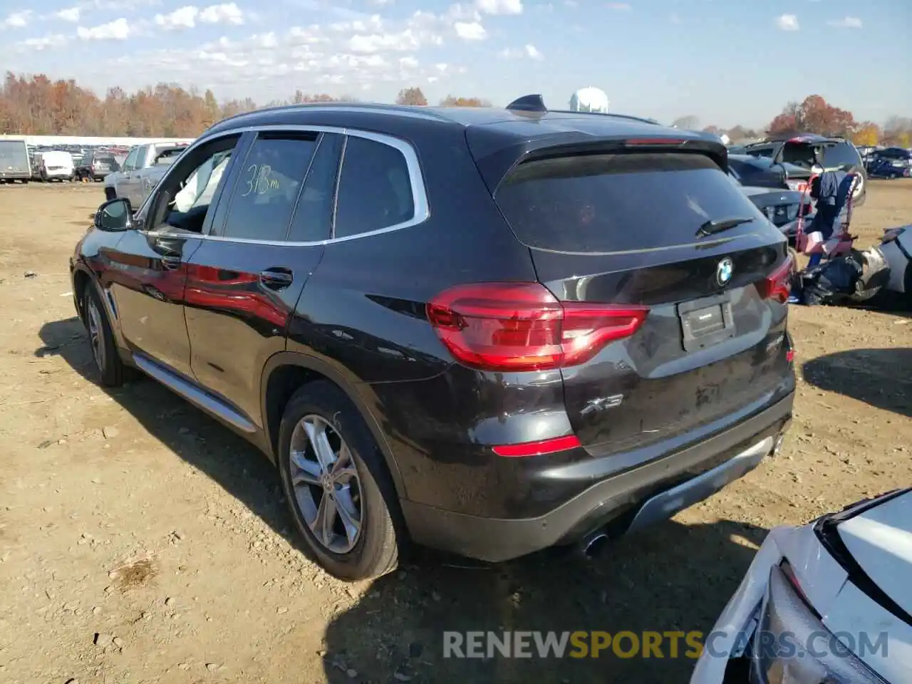 3 Photograph of a damaged car 5UXTY5C04M9H25294 BMW X3 2021