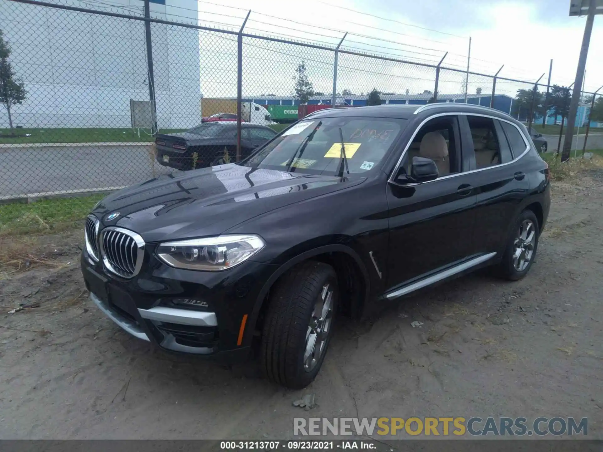 2 Photograph of a damaged car 5UXTY5C04M9H70252 BMW X3 2021