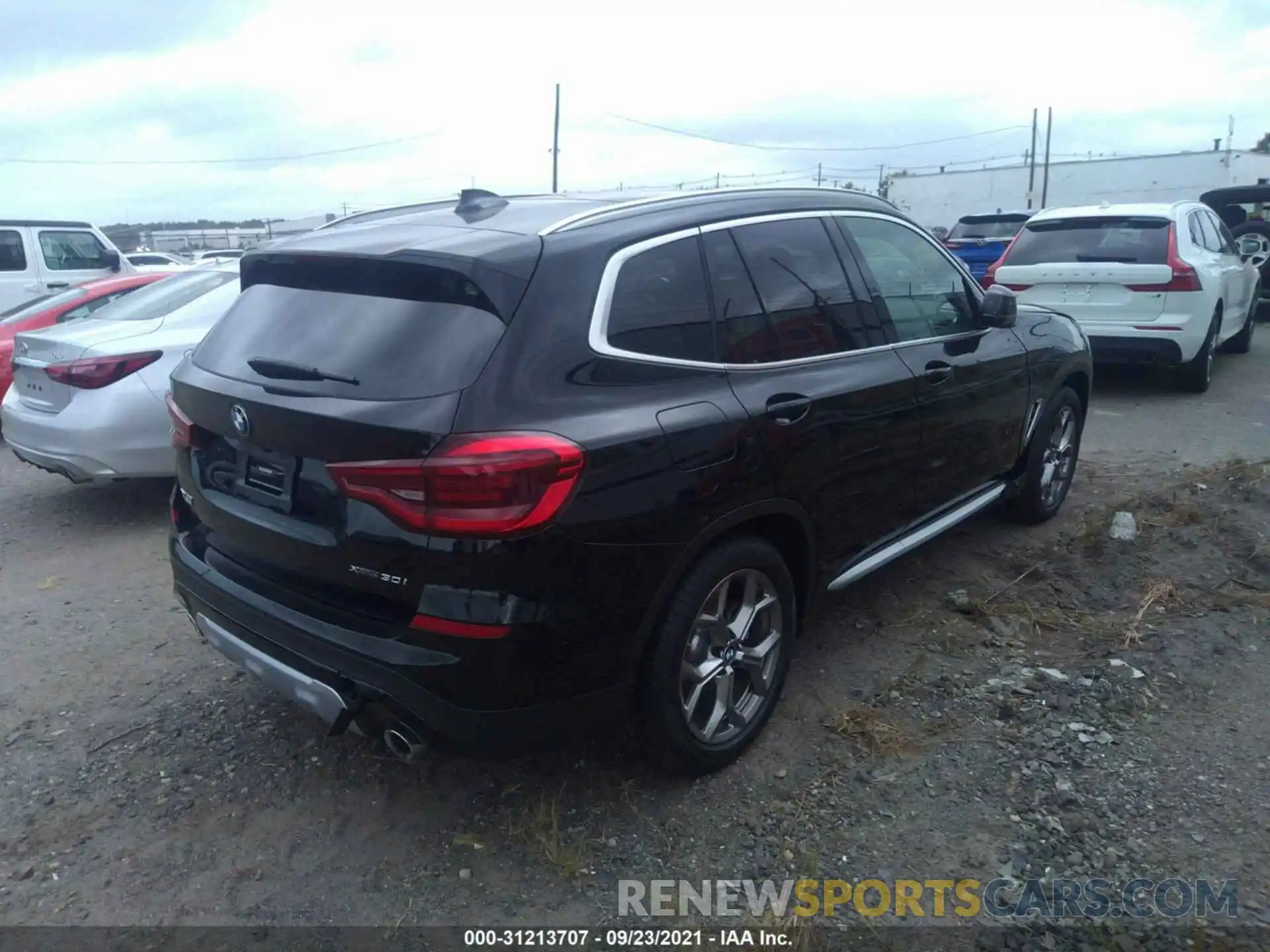 4 Фотография поврежденного автомобиля 5UXTY5C04M9H70252 BMW X3 2021