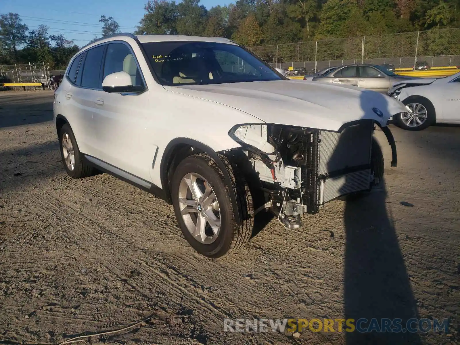 1 Photograph of a damaged car 5UXTY5C04M9H89285 BMW X3 2021