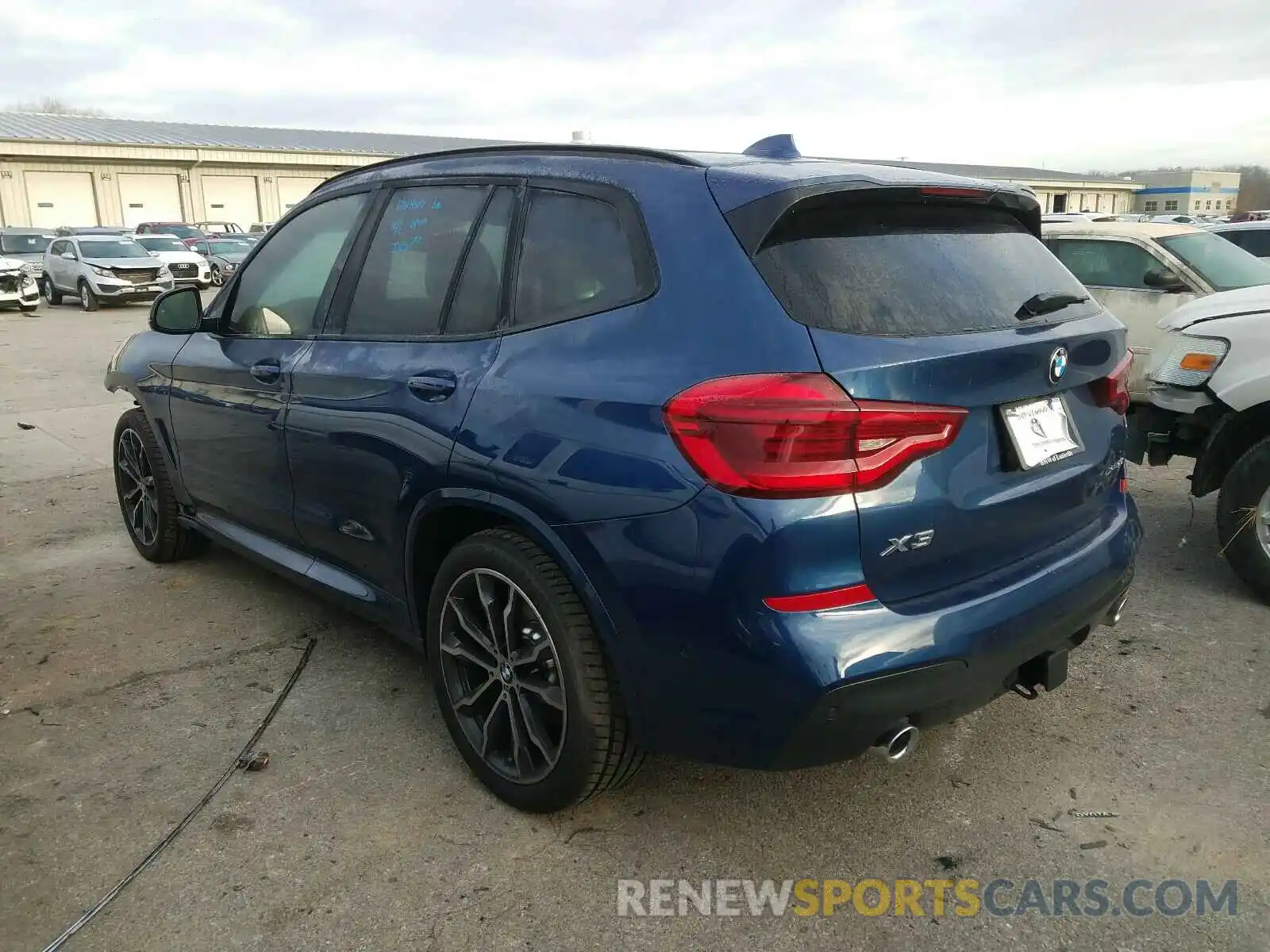 3 Фотография поврежденного автомобиля 5UXTY5C05M9E11041 BMW X3 2021