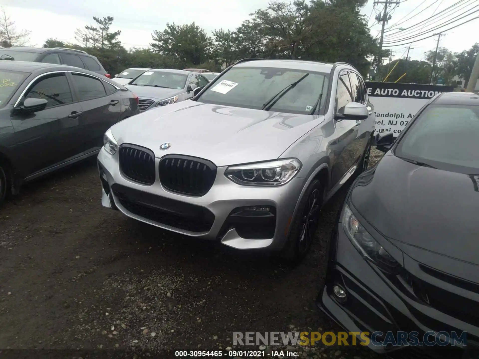 2 Photograph of a damaged car 5UXTY5C05M9E84474 BMW X3 2021