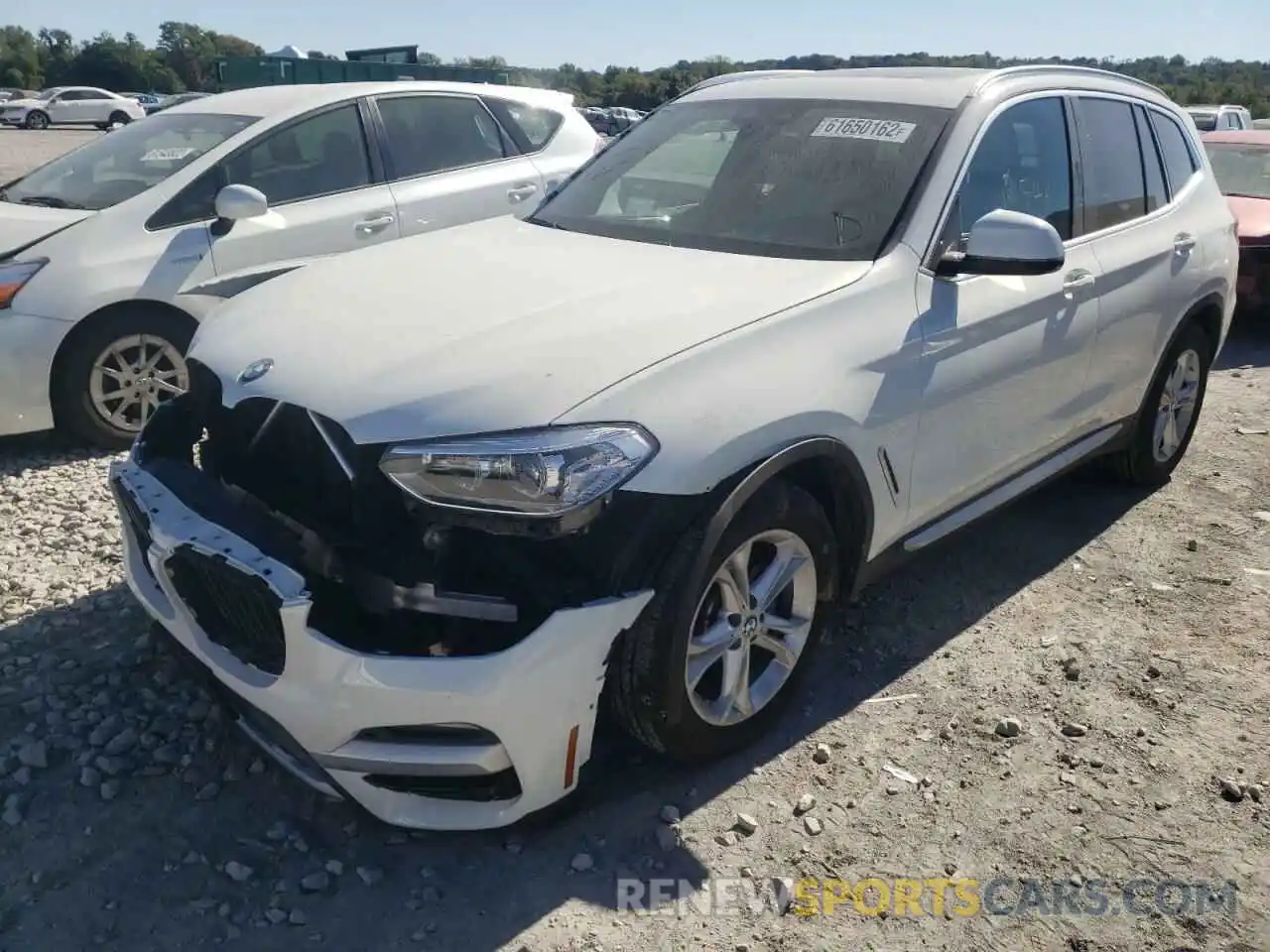 2 Photograph of a damaged car 5UXTY5C05M9G80298 BMW X3 2021